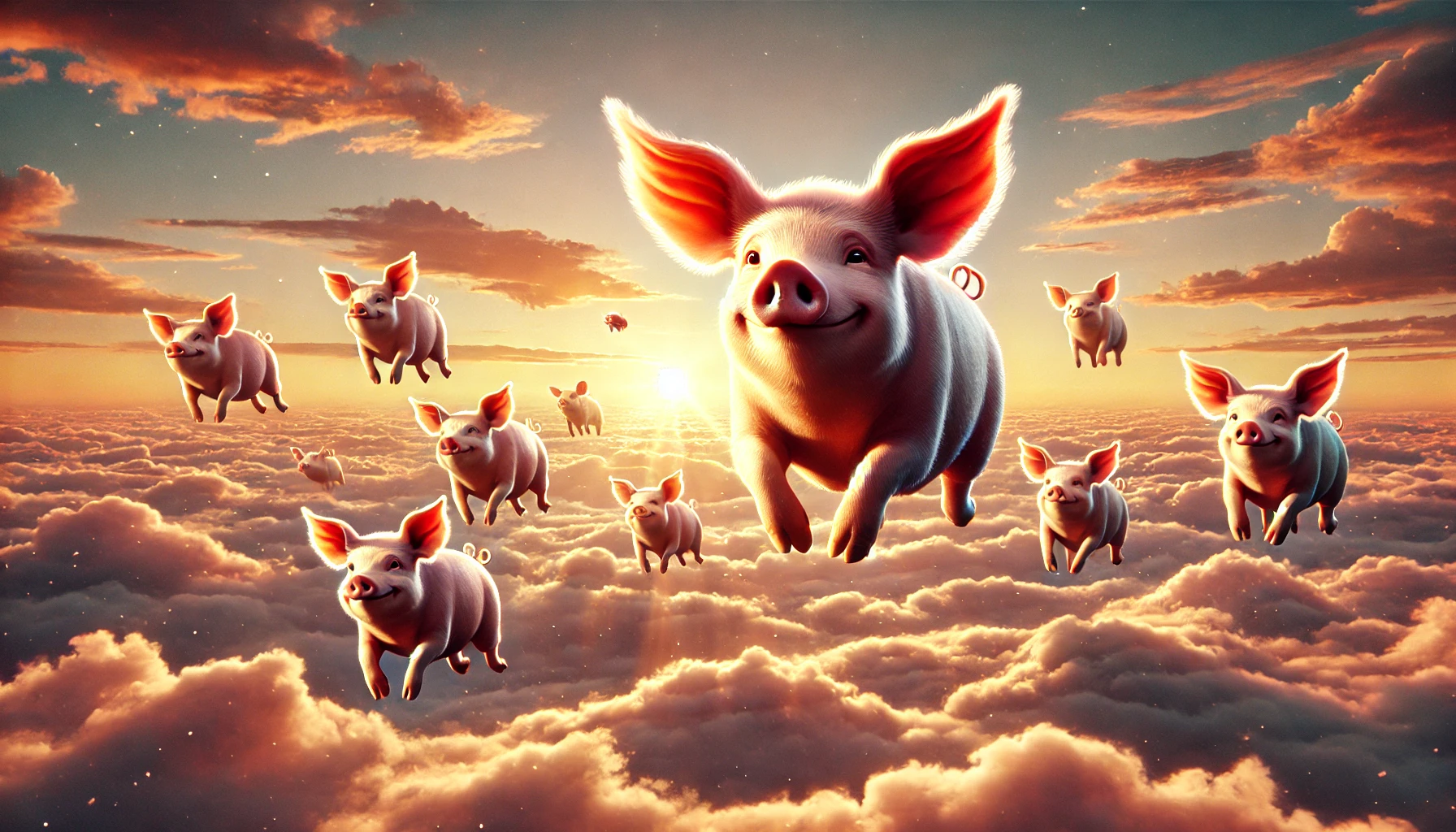 funny sayings like when pigs fly