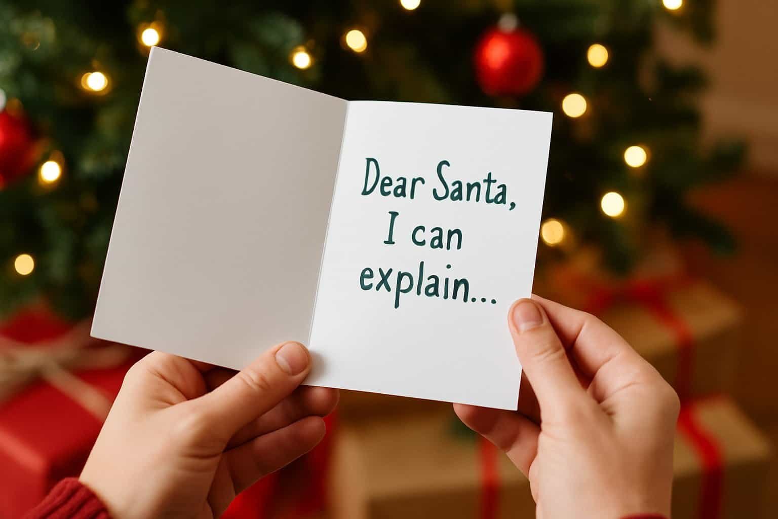 Funny Things to Say in a Christmas Card