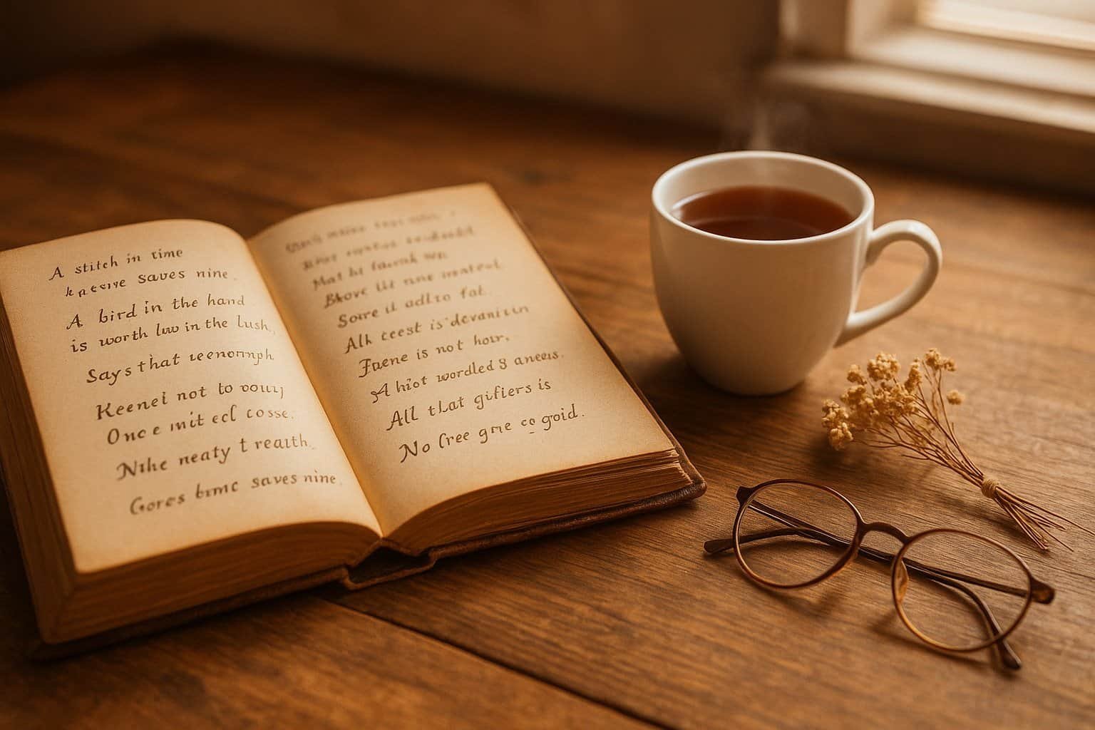 Short Old Sayings and Phrases with Deep Meanings