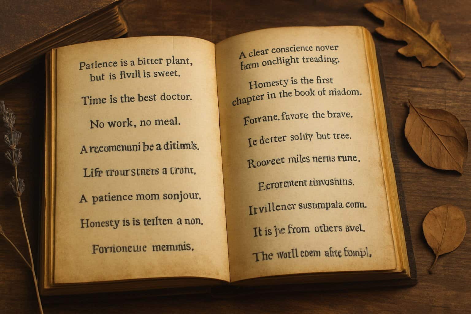 Ancient Proverbs That Are Still Relevant Today