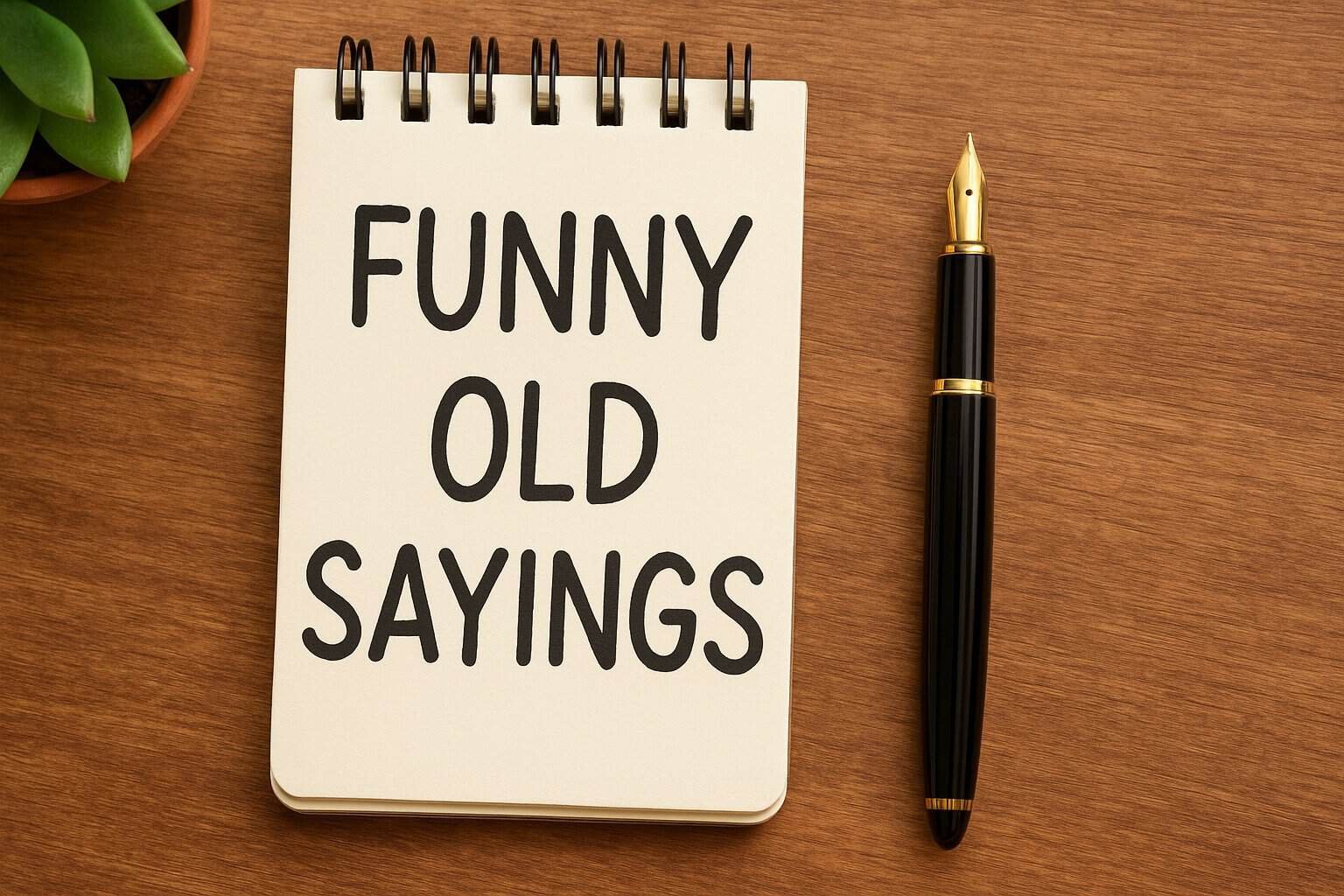 Funny Old Sayings for Instagram Captions