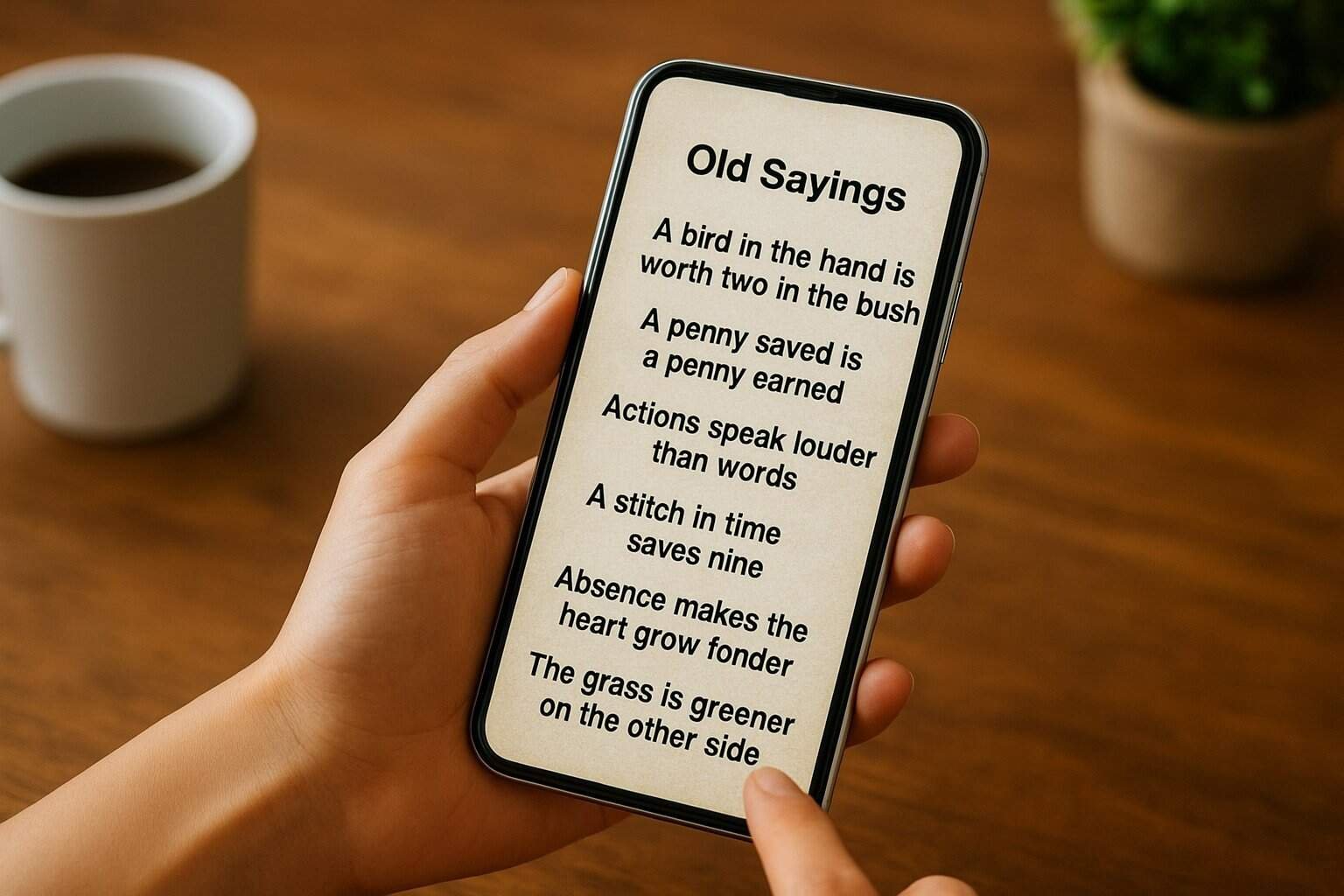 Old Sayings People Still Use on Social Media