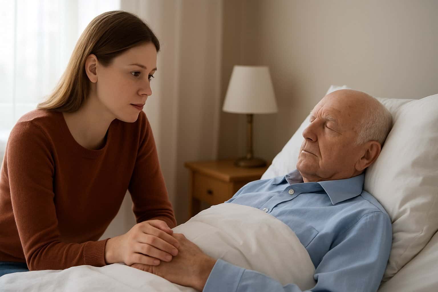 Say to Someone Who Has Family in Hospice