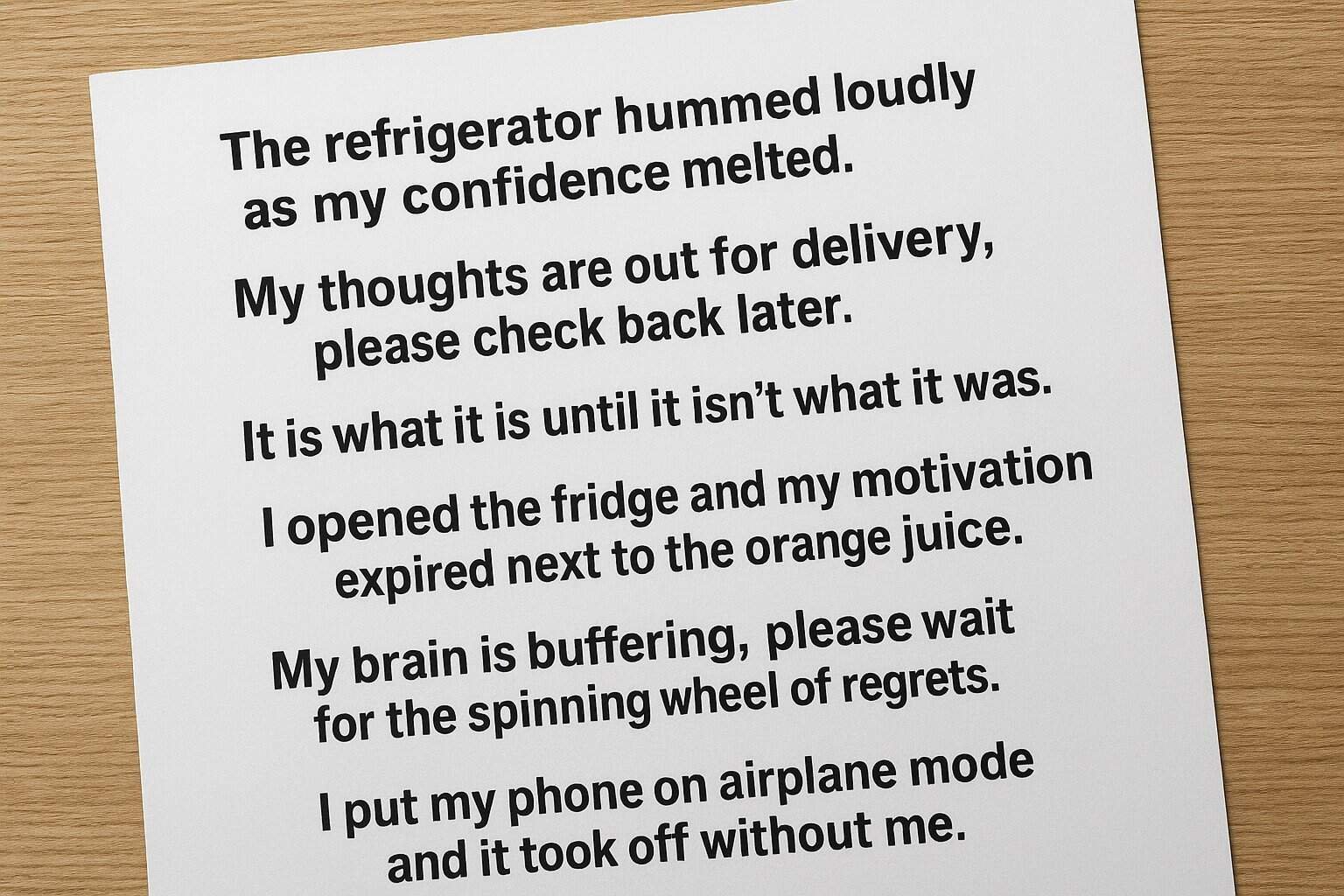 Funny Confusing Sentences That Make No Sense