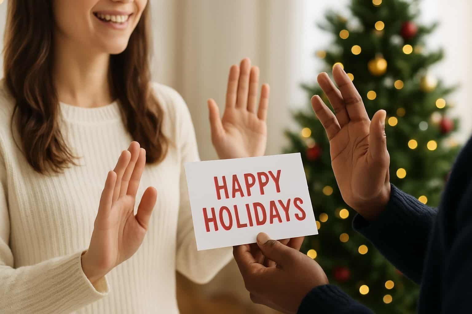How to Respond When Someone Says Happy Holidays