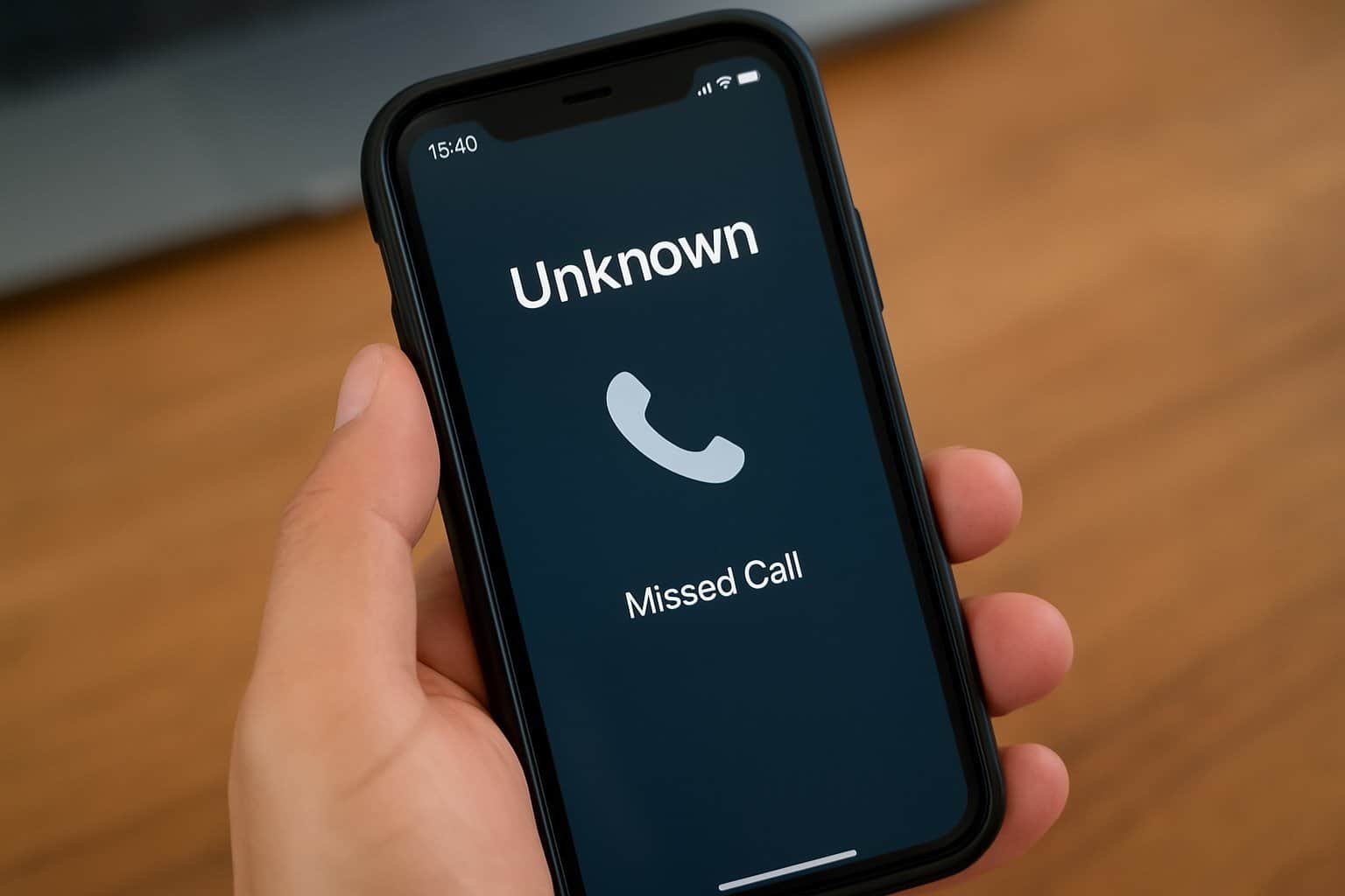 How to Respond to a Missed Call From Unknown Number