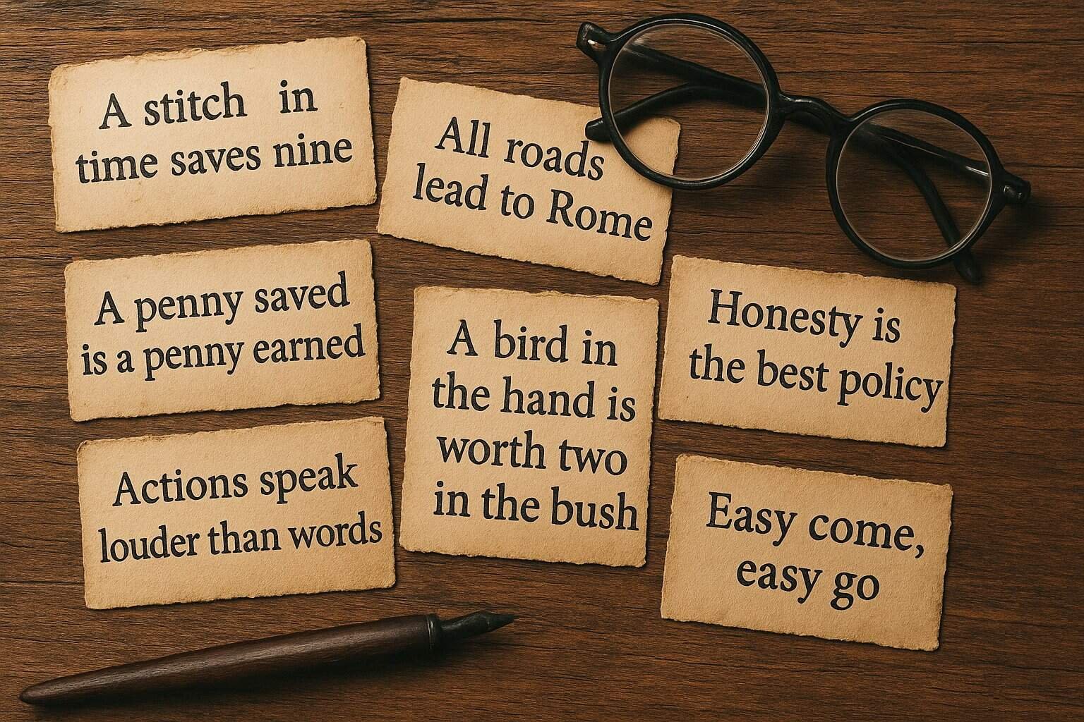 Timeless Old Sayings for Everyday Wisdom