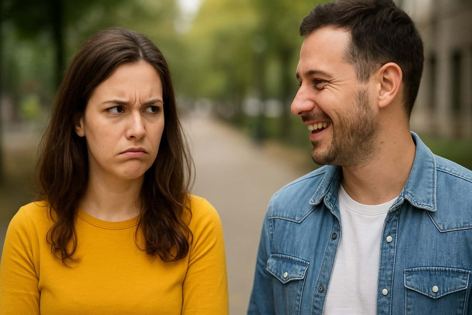 What to Say When Someone Gives You a Dirty Look