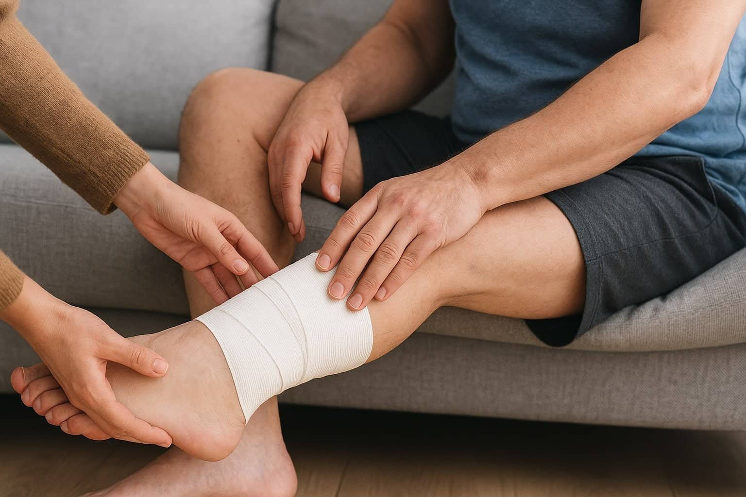 What to Say to Someone Who Sprained Their Ankle