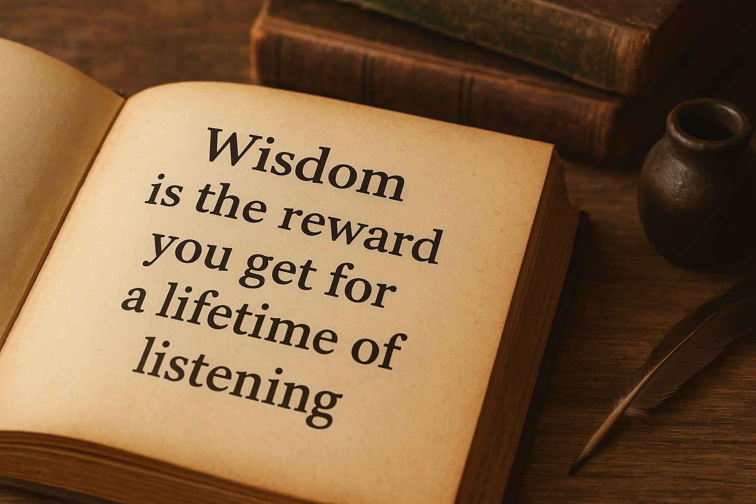 Wise Old Sayings from the Past