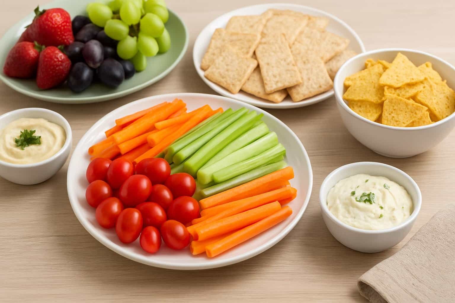 How to Say Light Food Will Be Served