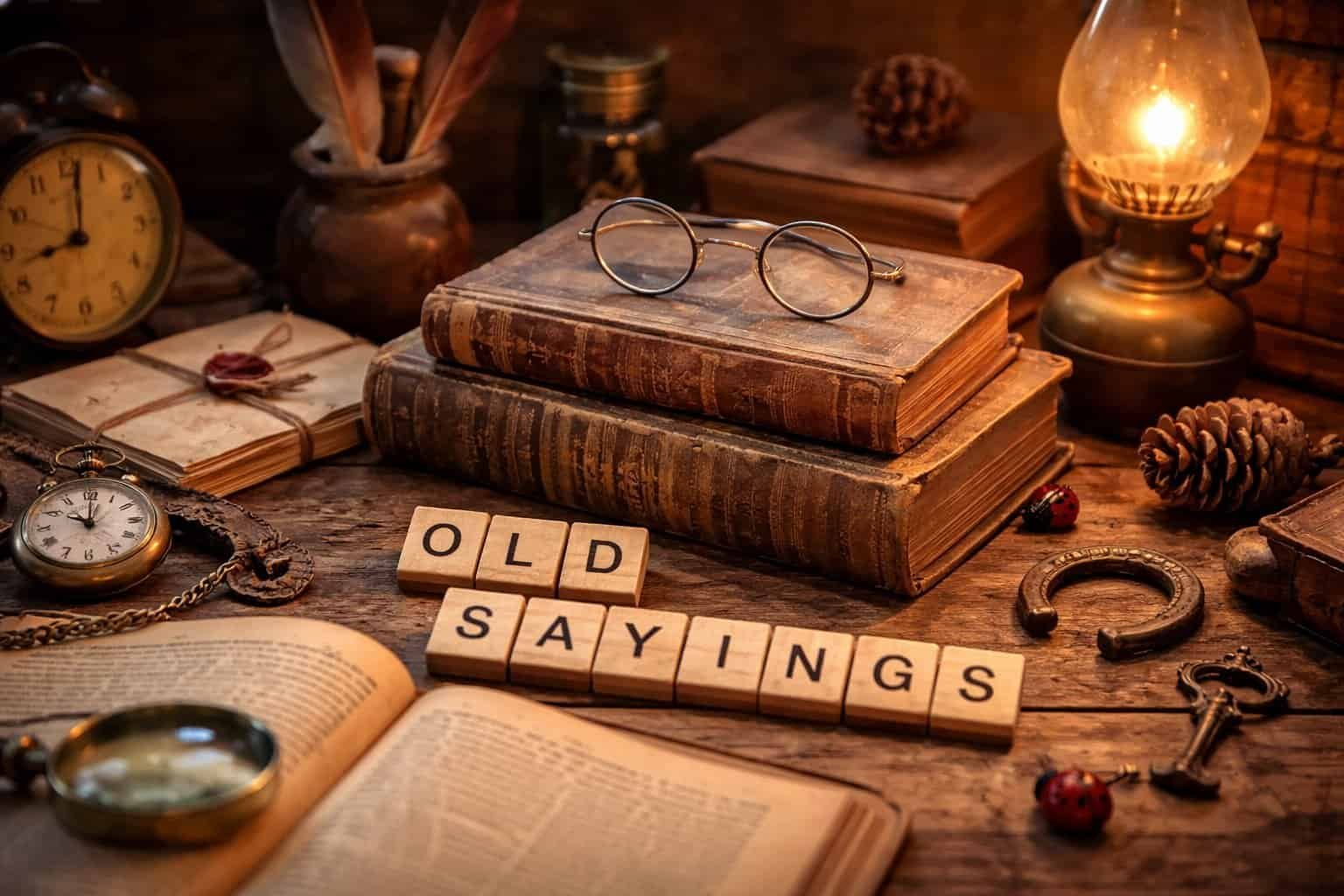 Old Sayings That People Don’t Use Anymore