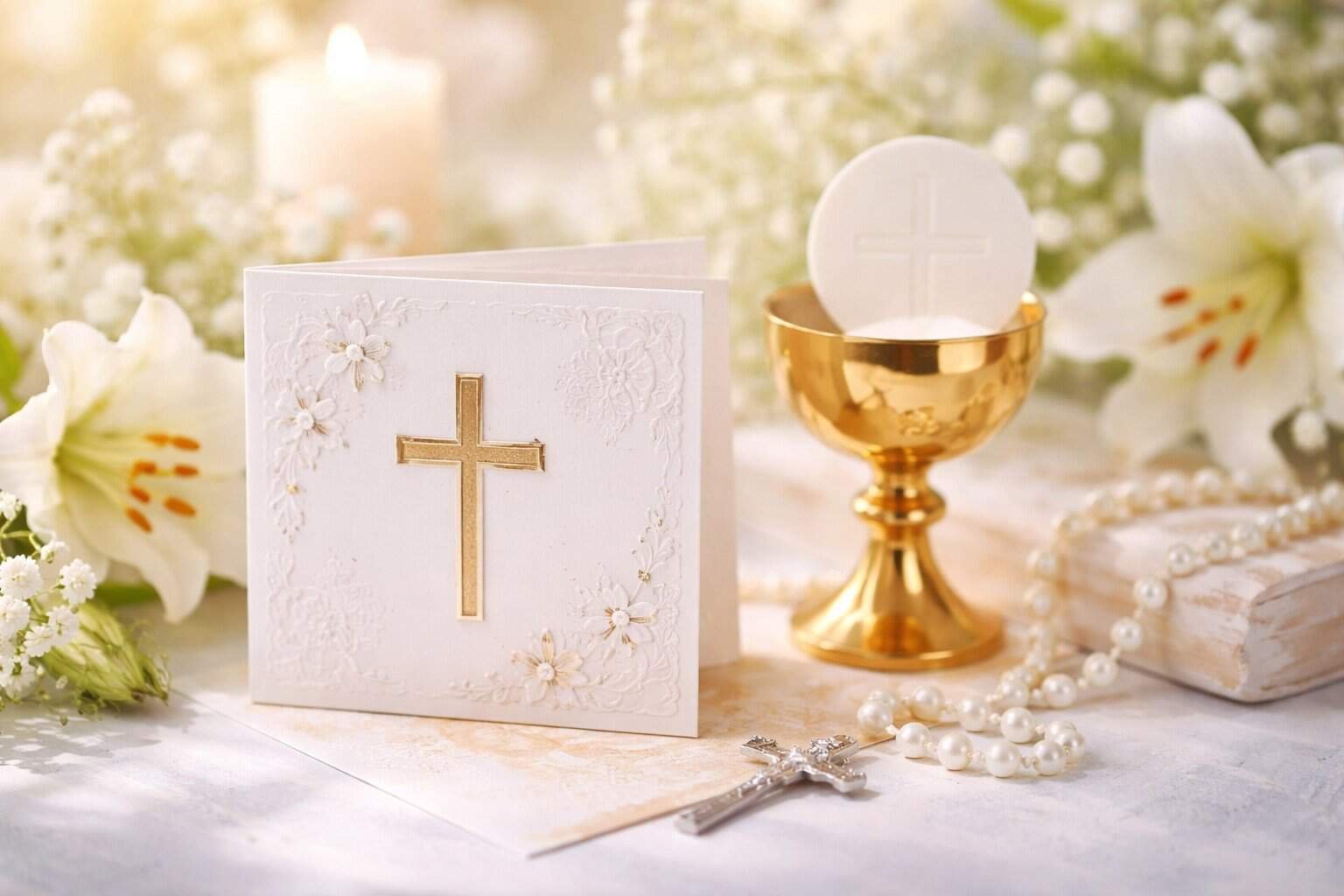 What to Say in a Communion Card