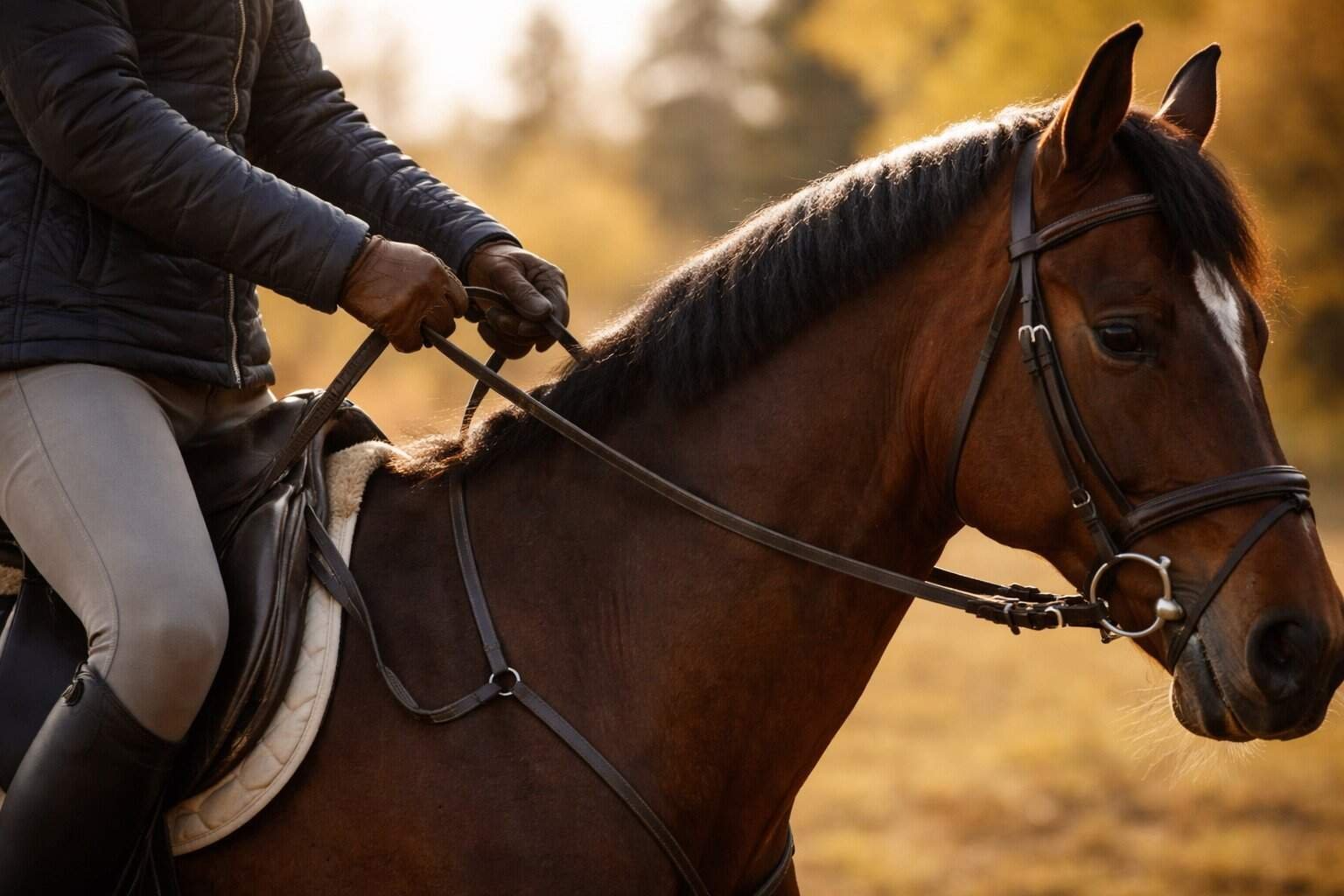 Fear Runs Down the Reins