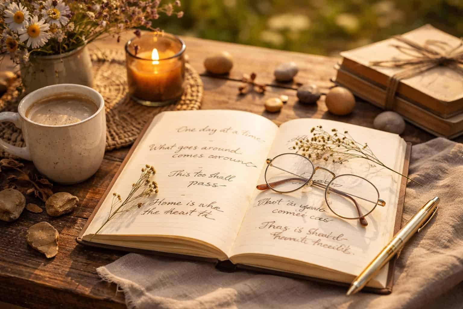 Inspirational Old Adages to Live By Every Day