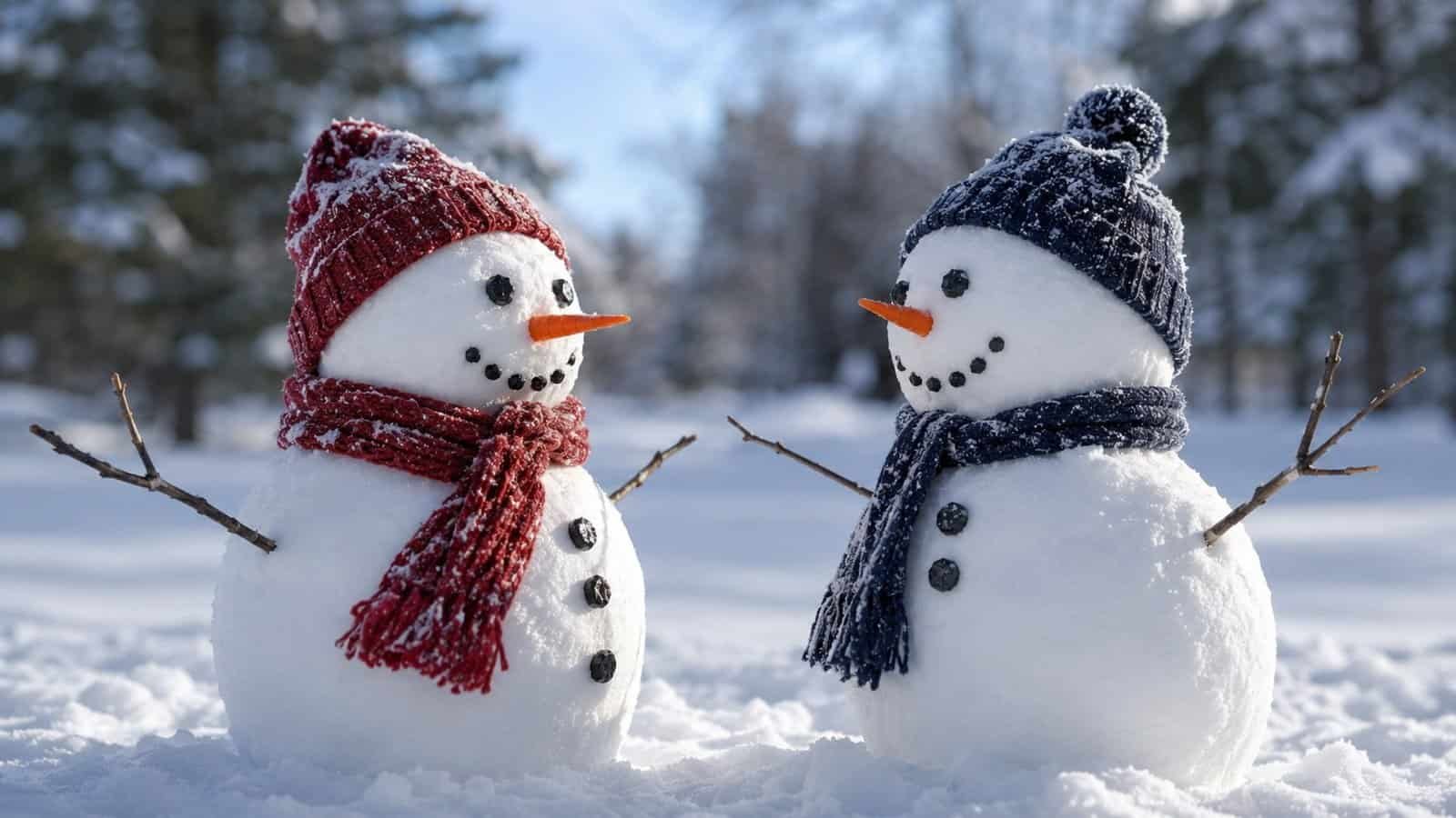 One Snowman Say to the Other Snowman