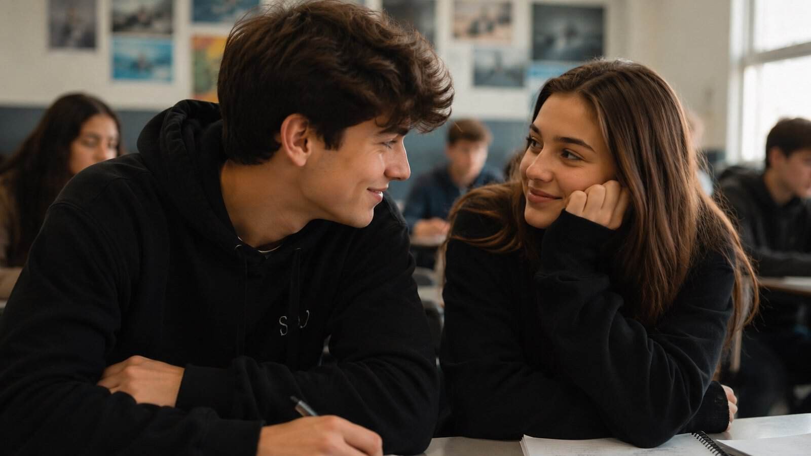 What to Say to Your Girlfriend in School to Shock Her Friends